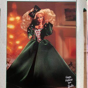 1991 happy holidays barbie